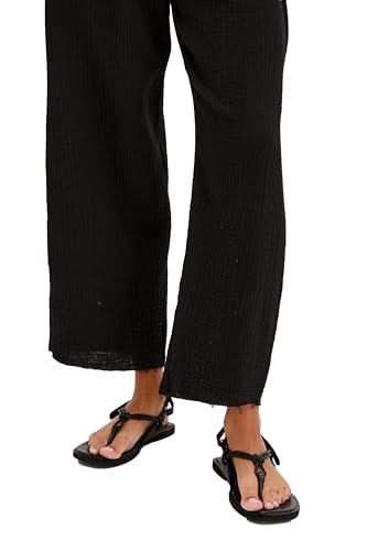 CROP PANTS - LEON, BLACK BY RAILS4