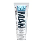 Super Fresh Man Parts Ball Deodorant for Men - POWDER LOTION - Mens Hygiene Cream for Groin, Butt, & Body - Fresh Control Odor, Anti Chafing, Stop Itch, Absorb Sweat - Aluminum Free - 4 oz Tube