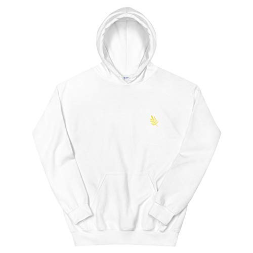 Sweat à capuche unisexe blanc XXL sweat-shirt streetwear oversize