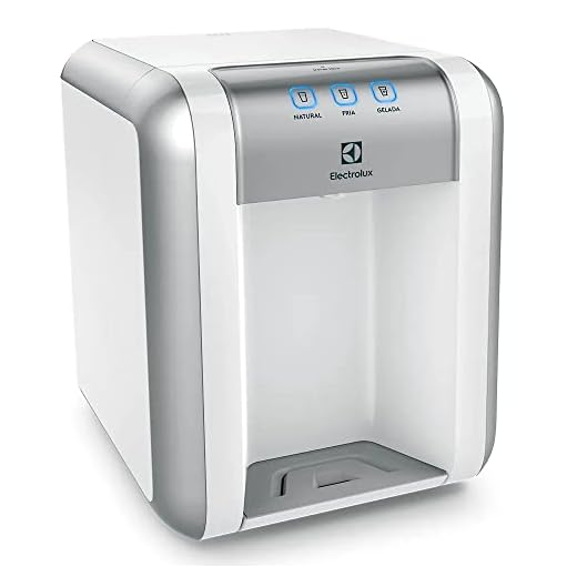 Purificador de Água Gelada Fria e Natural Elétrico Compacto Eletronico placa Electrolux Branco com Painel Touch Bivolt PE11B