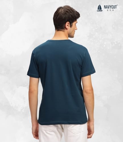 Image of Men T Shirt Cotton Round Neck | Solid Cotton Tee Half Sleeve | Breathable Casual T Shirt for Men | Stylish Round Neck Casual Wear | 12 Colors