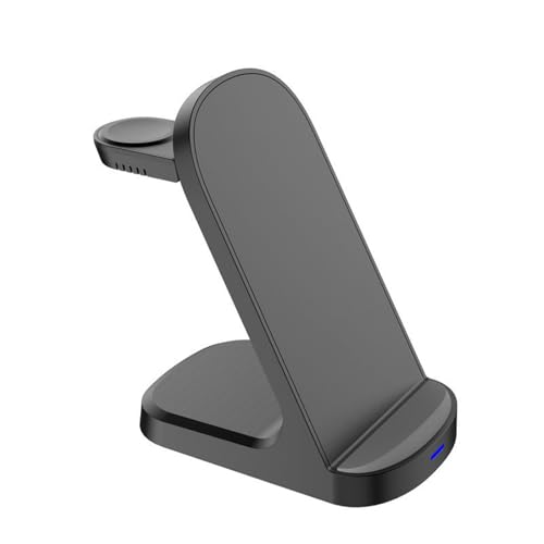 Triple chargeurs sans fil 3 en 1 pliable pour téléphone 17 montre 8 et écouteurs