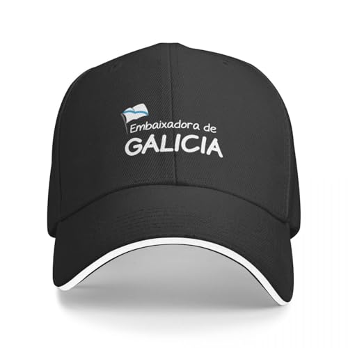 CIZIEOE Gorra de béisbol Sombrero Embajador de Galicia Caballero Lindo Hombre
