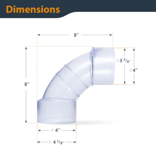 Precio de codo de PVC de 4 pulgadas 17 Imagen adicional
