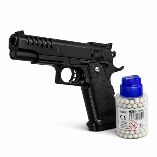 Pistolet à Billes 22 cm pour Enfant avec Biberon 400 Billes – Jeu de Tir