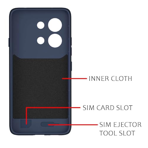 Image of Shockproof Case for OnePlus 13s 5G / 13T 5G | Full Camera Protection | TPU Flexible Back Cover for OnePlus 13s 5G / 13T 5G (Steel Blue)