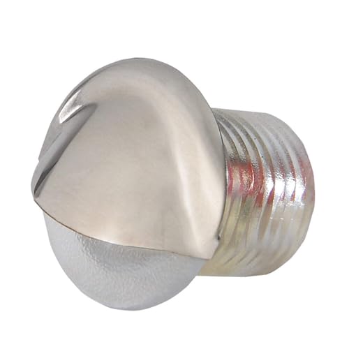 Lumitec Lighting 101146 Stainless Steel Aruba Courtesy Light, Red