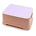 HongK- Maroon Kid,Baby,Toddler Double Up 2 Step Stool Anti-Slip Sturdy Two Step Stool For Potty Training, Bathroom, Kitchen, Toilet Stools, Nursery Furniture [P/N : ET-BABY008-BORPOWDER]