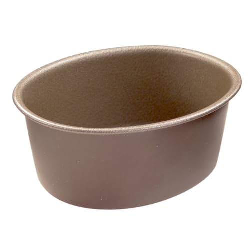 Gobel - Boîte de 4 Aspic Ovale Uni - 18,5 x 7,5 x 5 cm - Acier - Revêtement Antiadhérent Bicouche Garanti sans PFAS - Qualité Professionnelle – Fabriqué...