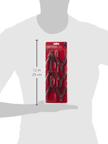 CRAFTSMAN Pliers, 6-Piece Mini Set with Pouch (CMHT81716)