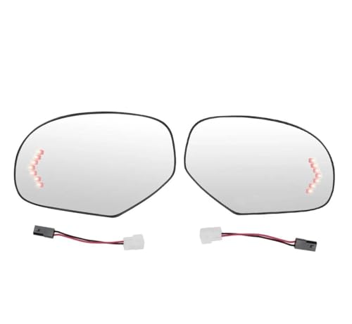 Verre de rétroviseur défectueux solution de remplacement avec clignotant Chevy