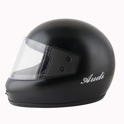 Image of Sage Square Audi Full Face Clear Visor Helmet | ISI Certified | High Standard Safety | Extra Comfort & Stylish