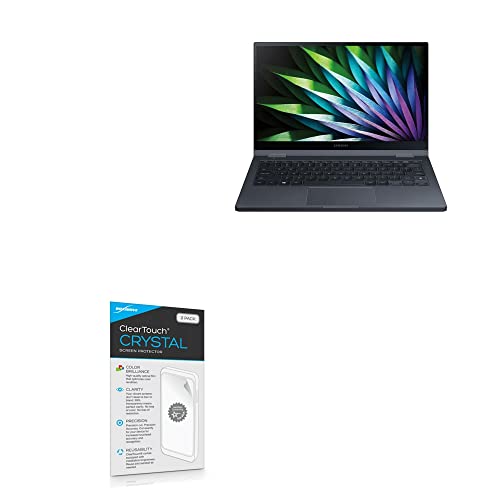 BoxWave Screen Protector Compatible with Samsung Galaxy Book Flex 2 Alpha (13.3 inch) - ClearTouch Crystal (2-Pack), HD Film Skin - Shields from Scratches