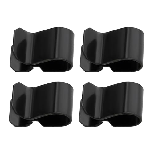 Image of The Lord of the Tools 4Pcs Car Front Mud Flap Guard Holder Fixing Clip Clamps Replacement Part 701821841 Compatible with VW T4 1991-2003 Black