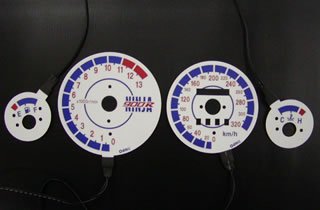 HRZLA様おまとめ専用✦94・168・09・38×2✦屋外用パネル✦変更op Amazon | オダックス(Odax) ELメーターパネル AS type ホワイト