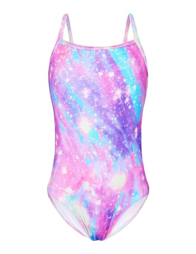 Image of Snowheart Girls Swimsuit One-Piece Bathing Suits Multicolor Kids Sport Summer Beach Swimwear for 2-12 Years Old