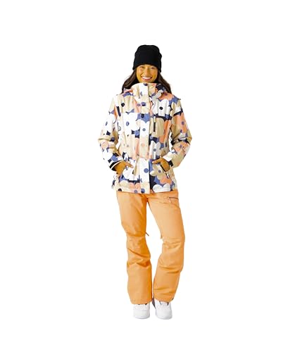 Roxy Women's Jetty Block Jacket &ndash; 10K Waterproof, Insulated Snow Jacket, PFAS-Free, Recycled...