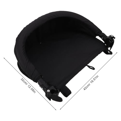 Repose-jambes extensible et réglable pour poussette pliante - 2