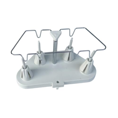 Soporte ajustable para hilo de máquina de coser que evita enredos y tirones 5