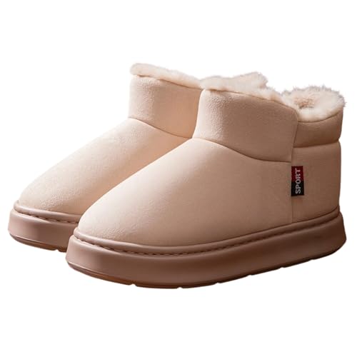 Bottes de neige d'hiver femme chaud doublure polaire confort mousse mémoire