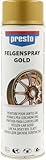 presto 428931 Universal Felgenspray Gold 500 ml