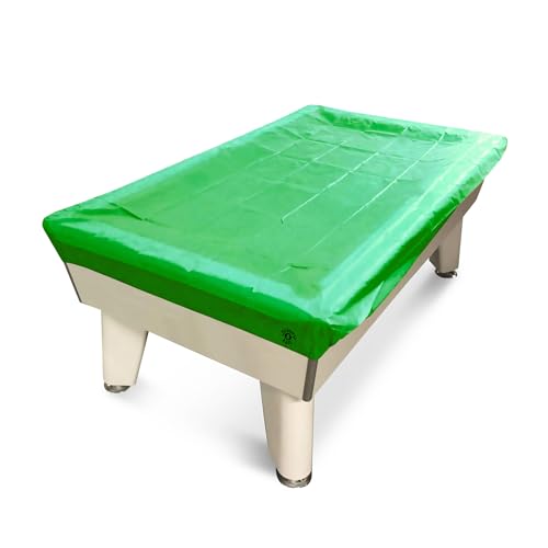 Jonny 8 Ball 7ft Fitted Nylon Snooker Pool Table Cover - For 7 Foot Tables (Green)