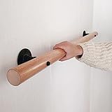 Cdbl Handlauf, Treppen Holzhandläufe, Wendeltreppen, Home Indoor Attic Villas, Kindergarten Geländer, rutschfeste Haltegriffe für Behinderte (Size : 19ft)