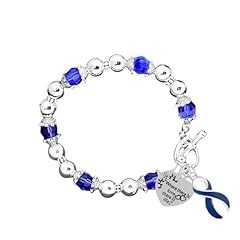 Blue Beaded Bracelet