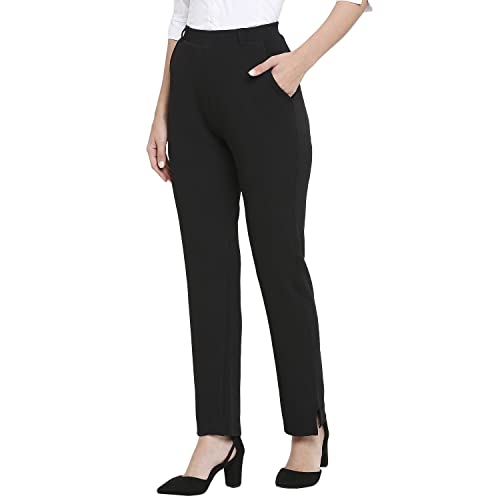 Image of Smarty Pants Women's Cotton Straight Leg Formal Trouser