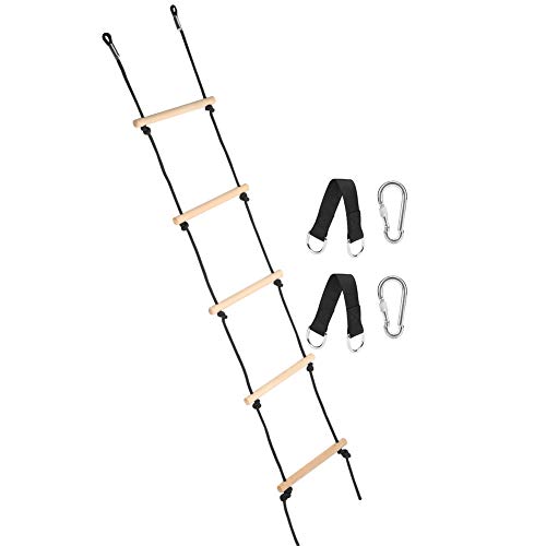 Childrens Climbing Ladder, Kids Swing Toy, Safe Material Rope for Indoor and Outdoor Using Gym Equipment