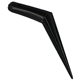 KOTARBAU® Pikierstab Anzucht - Blumenzwiebelpflanzer - 27 cm - aus pulverbeschichteter Stahl - Blumenzwiebeln - Pflanzer - Zwiebelstecher - Pflanzlochstecher - Schwarz