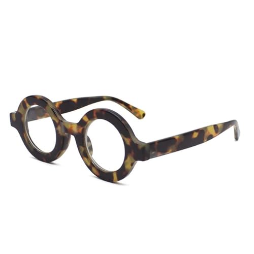 Lunettes d'ordinateur rondes pour soulager la fatigue visuelle devant les écrans