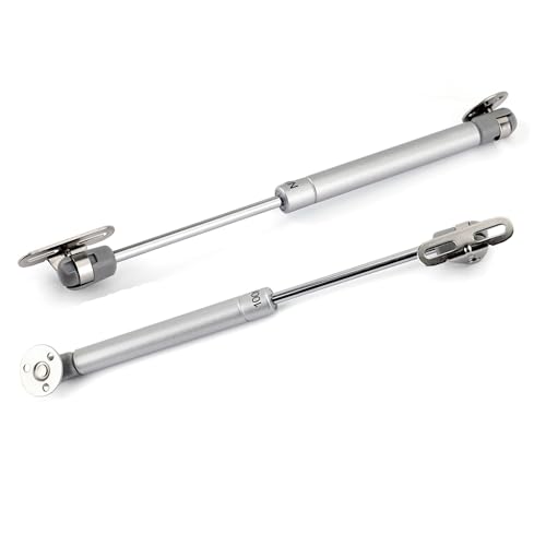 Image of RAB Gas Pumps, Gas Struts, Gas Shocks Lift Support for Cabinet (Code- Gas Pump normal, Size- 12 inch Load Capacity:- 25 kg, Color- Black, Pack of 1 Set of 2 PCS)