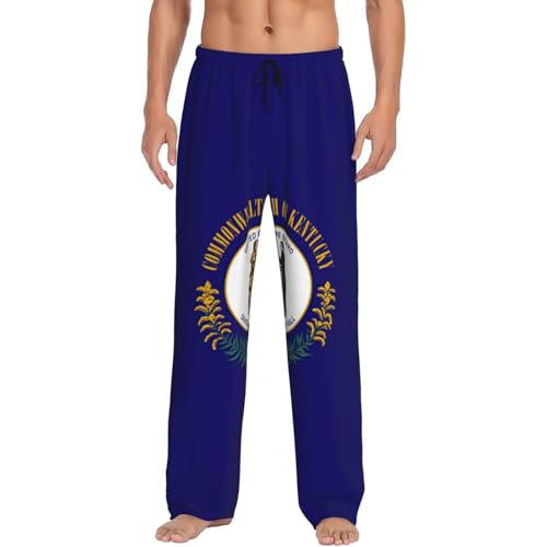 Pantalon de pyjama pour homme EdWal coupe ample spécial grande taille