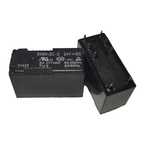 845H - 2C-C Relais 24VDC à double contact pour commutation stable