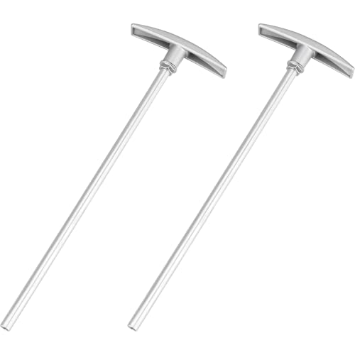 Image of 2 Pack RV Waste Valve Extension, Sewer Gate Aluminum Tube Extension, Dump Valve Extension, RV Waste Handle Replacement, Tube 9 inch TX9HPB Compatible with Valterra Camco Most Model