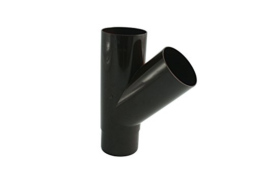 Preisvergleich Produktbild Marley Dachrinnen Rohrabzweig braun 75 / 75 / 45° DN 75