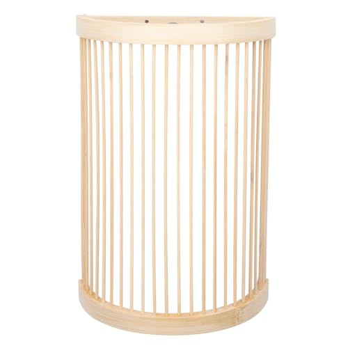 Lámpara de pared aplique de bambú para eliminar luces frías con una iluminación acogedora y cálida