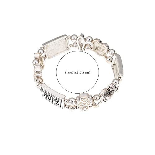 Image of Madison Tyler Religious Prayer Bracelet For Women | Religious Jewelry Gift for Women Christian Gift