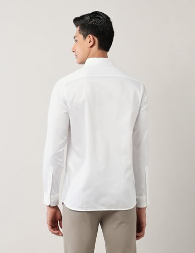 Image of Arrow Slim Fit Mens Formal Shirt - 100% Cotton, Breathable & Comfortable, Full Sleeves Shirts for Men
