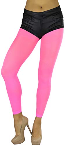 Image of ToBeInStyle Women's Opaque Ankle Long Nylon Footless Fun Tights Pantyhose