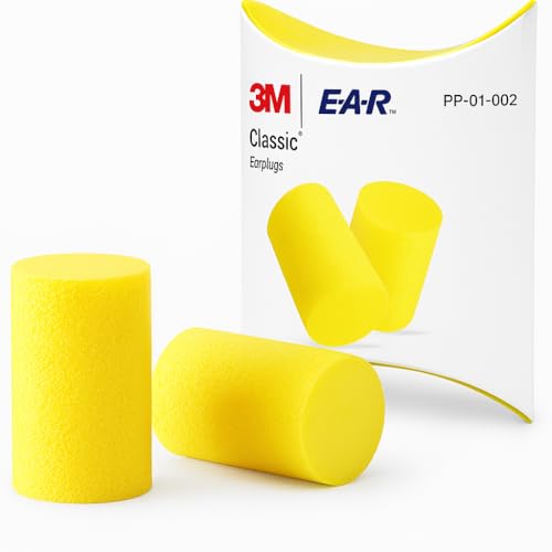 Dpm Tapones para los Oídos, Espuma, Amarillo (20 Pares)