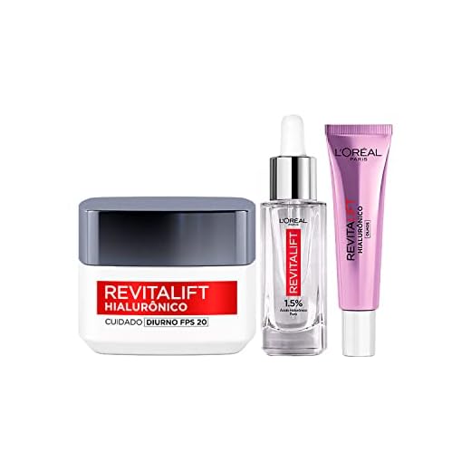 Kit L'Oréal Paris Revitalift Hialurônico: Sérum+ Diurno + Olhos