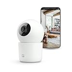 Garza Smart - IA Cámara de Vigilancia 360º Interio...: Detección IA de animales, personas, personas o ruidos: Cuando la cámara detecta movimiento (PIR con sensibilidad ajustable) y sonido, se moverá siguiendo el objeto detectado y enviará alertas en tiempo real; Y con su sensor más preciso detecta animal...
