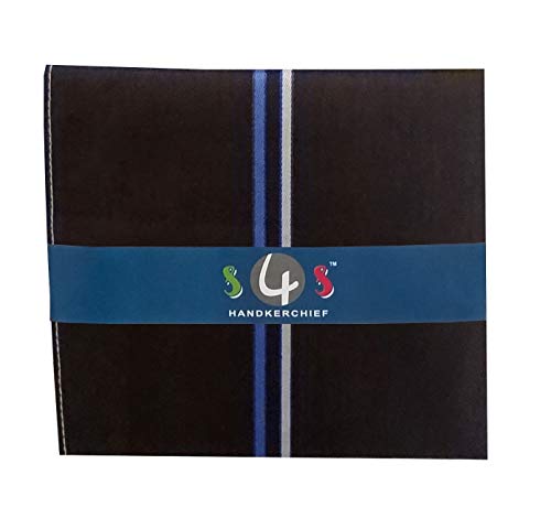 S4S Mens Handkerchiefs 100% Cotton 6 Or 12 Pack| Soft Cotton Daily Use Hankies #TOP3