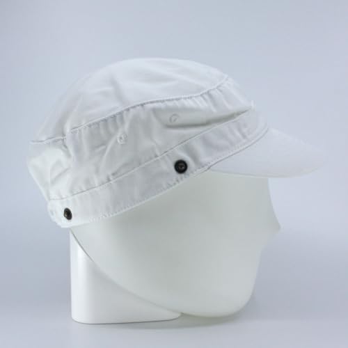 Image of The Vintage Year Heavy Stitching Washed Cotton Cadet Hat - Durable Military Baseball Cap for Men & Women, Outdoor Casual Wear