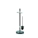 Produktbild kela Toilettengarnitur Sinerio aus Metall in Silber/anthrazit, Stahl, 76.5 x 76.5 x 25 cm
