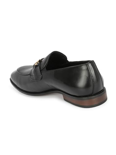 Image of egoss Genuine Leather Loafer Formal Shoes for Men-22601