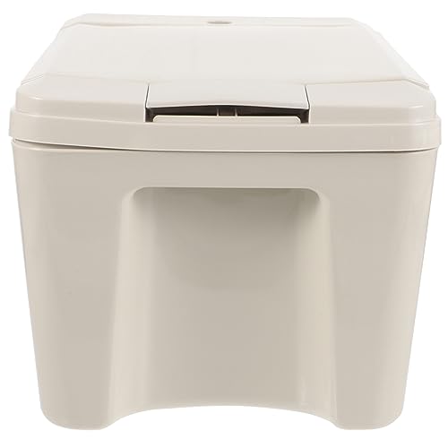 NUOLUX ティーバケツ 大容量 便利なデザイン 蓋付き ゴミバケツ キャスター付き 茶葉廃棄用 プラスチック製 ティーリーフガーベッジバケツ 家 オフィス用