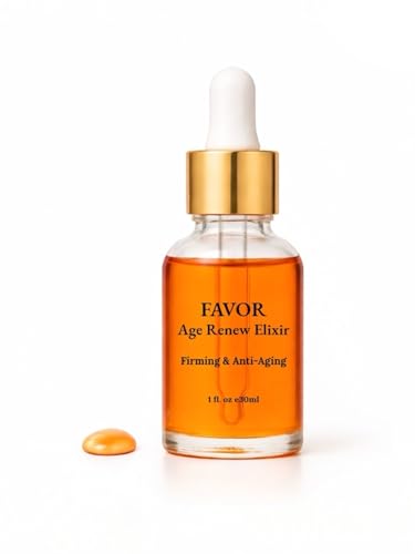 Favor Gesichtsöl mit Bakuchiol & Q10 - Anti-Aging Pflege für trockene & reife Haut